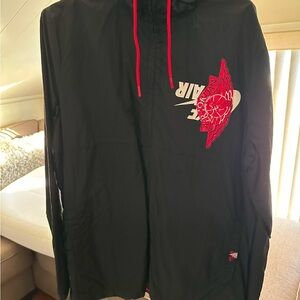 Jordan Performance Jacket - Black and Red